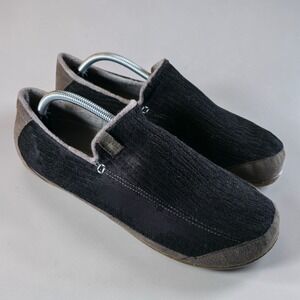 Smartwool Shoes Mens Size 12 Brown Mocaroon Wool Indoor Outdoor Slippers *Flaws*